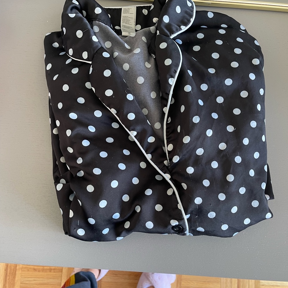 polka dot pajamas